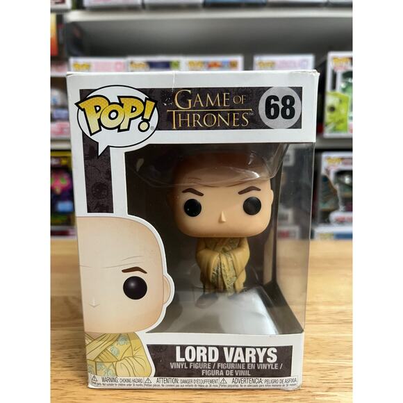 VAULTED Lord Varys Game of Thrones Funko Pop #68 GOT Television HBO Fantasy TV - Picture 1 of 6